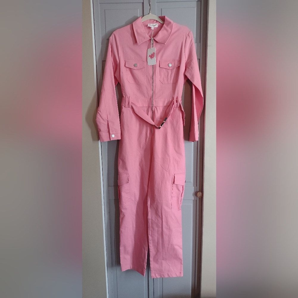 Pink Jumpsuit